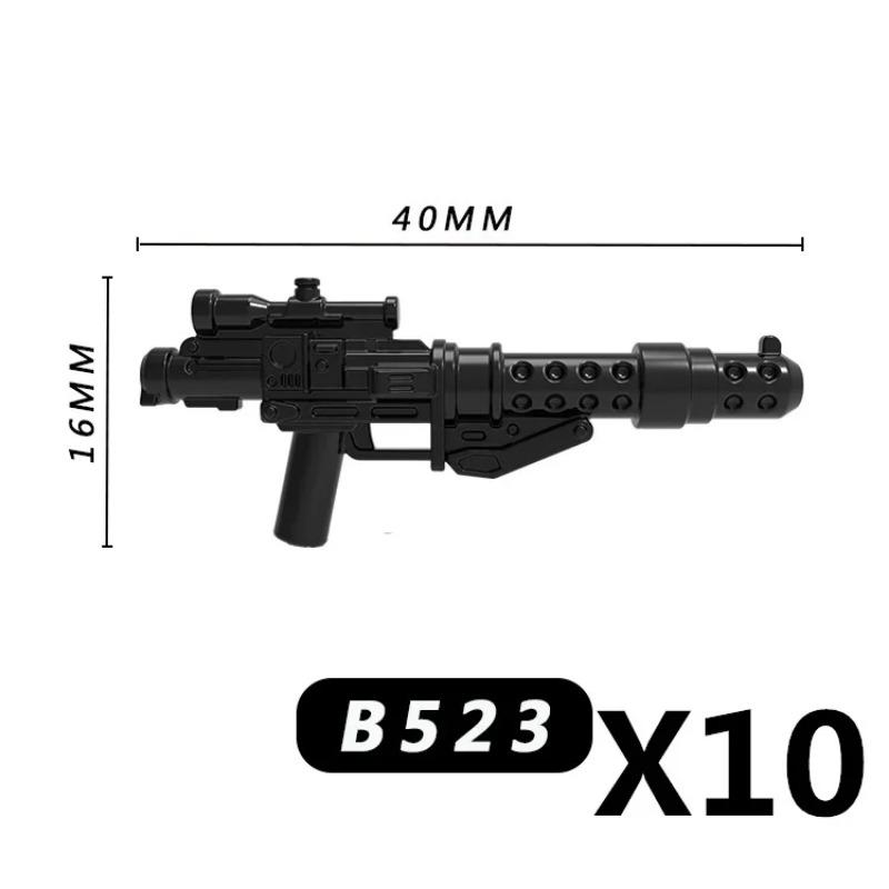 Vojenské stavební kostky Hvězdný film Vojenské figurky Války Zbraně Zbraně Vybavení Příslušenství Pláště Sekery Helmy Brnění Mini kostka