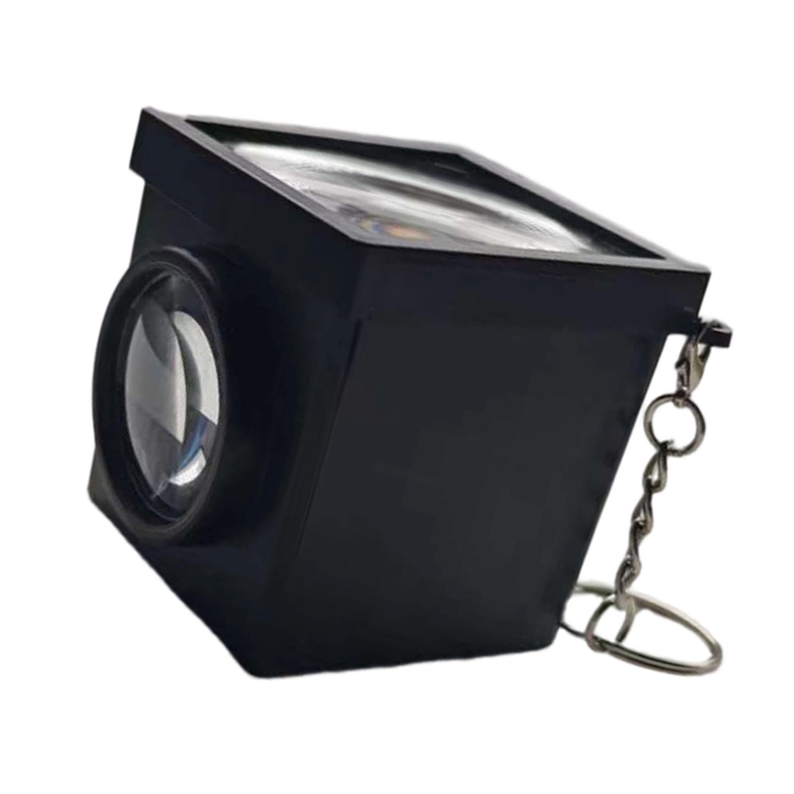 

User Friendly Reflective Finder Keyring Waist Level Viewfinder Keychain For Compact Portability And Trendy Decoration