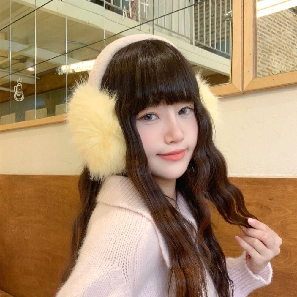 Plush Earmuffs Warm Ear-Muffs Ear Cover Cute Ear Muffs  Women Men