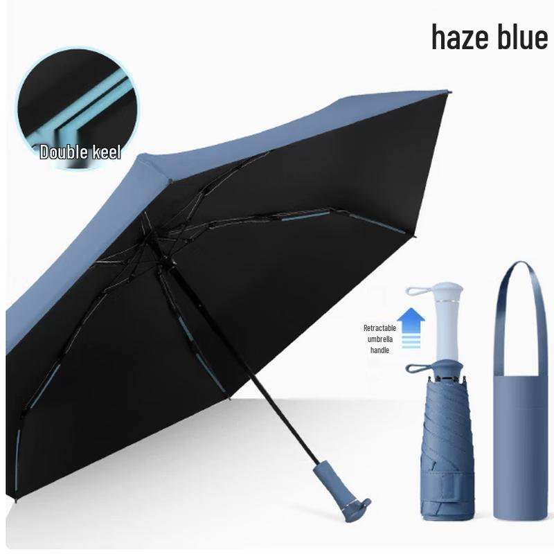

Qingye no Ki Hidden Handle 5-Fold UV Protection Sun Umbrella
