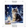 New Arrival 5D DIY Full Circle Diamond Painting "Kitten" Embroidery Cross Stitch Home Decor Gift