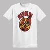 Venture Bros Monarch Behold Slogan Men's White Yellow Size S-5XL