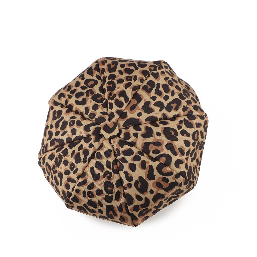 Newsboy Caps Women Leopard Zebra Print Beret Hat Spring Summer Vintage Ladies Cosplay Fashion Retro Hip Hop Casual Painter Cap