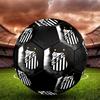 Santos FC Soccer Ball, Colorful, Suitable for All Ages, Machine-stitched, PVC Material, Competition Grade, Durable and High Bounce