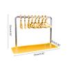 Acrylic Earring Holder Rack With Mini Hangers Jewelry Display Stand Ear Studs Organizer Tabletop Storage For Women Girl