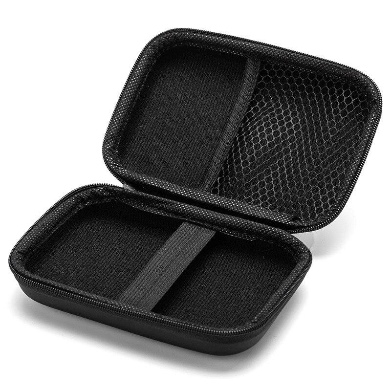 

EVA Популярная и удобная сумка для хранения наушников, упаковочная коробка для кабеля передачи данных, многофункциональный устойчивый к давлению Bluetooth чёрный