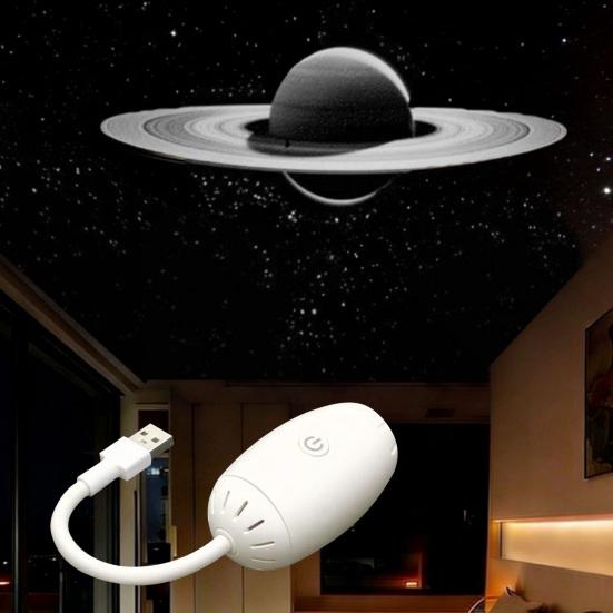 Starry Sky Projector Lamp Touch Control 2-in-1 Night Light USB Powered Adjustable Brightness Projection Light for Bedroom Car And Kids Gift