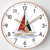 Classic Hanging Wall Clock, Easy Install Decor for Home & Office