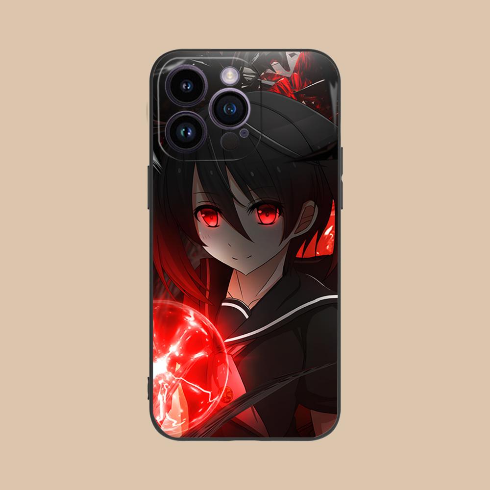 Akame Kurome Matte TPU Mobile Phone Case for iPhone 17 16 15 14 13 12 11 X XR XS 8 7 Air Pro Max Plus Mini Colorful Cover