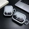Cartoon Electroplated Photo Frame Mountain Panda for Apple Bluetooth Headset Case AirPods1 Bluetooth Pro1/1