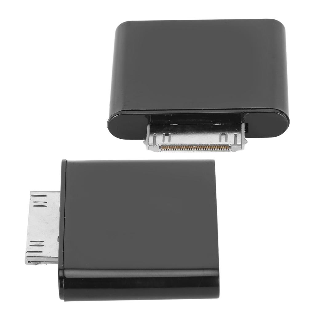 30 Pin Bluetooth Adapter 30 Pin Bluetooth Adapter Plug and Play Drive  Wireless Bluetooth Sound Dongle Adapter Transmitter