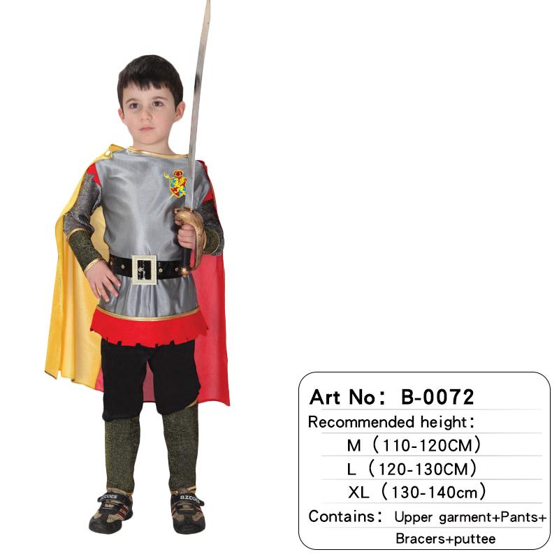 Children Royal Warrior /Knight /Soldier/gladiators, Spartan Warriors, Cosplay Costumes, Performance Clothing for boys,No Weapon