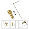 High Accuracy Motor Shafts Collet Sleeve Adapter Motor Shafts Adapter For JTO Collet Base 3.17mm Brass Tool Accessory