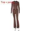 Streetwear Kapuzenpullover mit langen Ärmeln und Hose Set mit Einsätzen für Damen