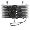 Răcitor de ulei și radiator cu ventilator universal din aluminiu pentru ATV-uri și vehicule off-road de 125-250CC