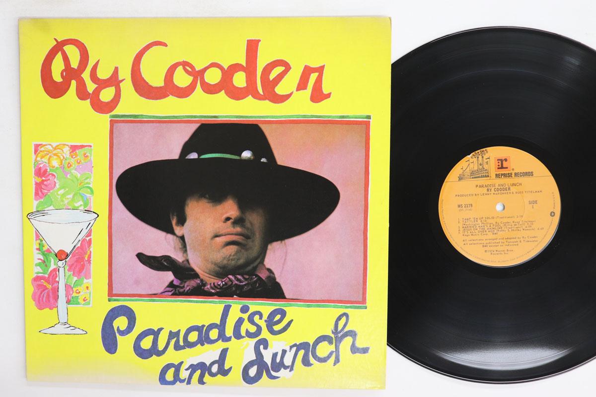 LP Record RY COODER Paradise And Lunch MS2179 REPRISE 1976 US Rock Used
