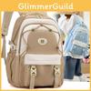 Lightweight Nylon Large Capacity Waterproof Backpack Middle School Student Bag