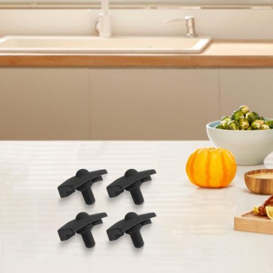 Silicone Bumpers for Air Fryer Set of 4 Protective Covers for Grill Pans