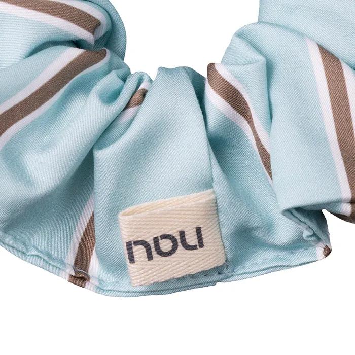Orchid Stripe Scrunchie Mint