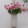1PCS Artificial 4 Heads Lotus Flower Bouquets Simulated Flower Ornaments Indoor Decorations