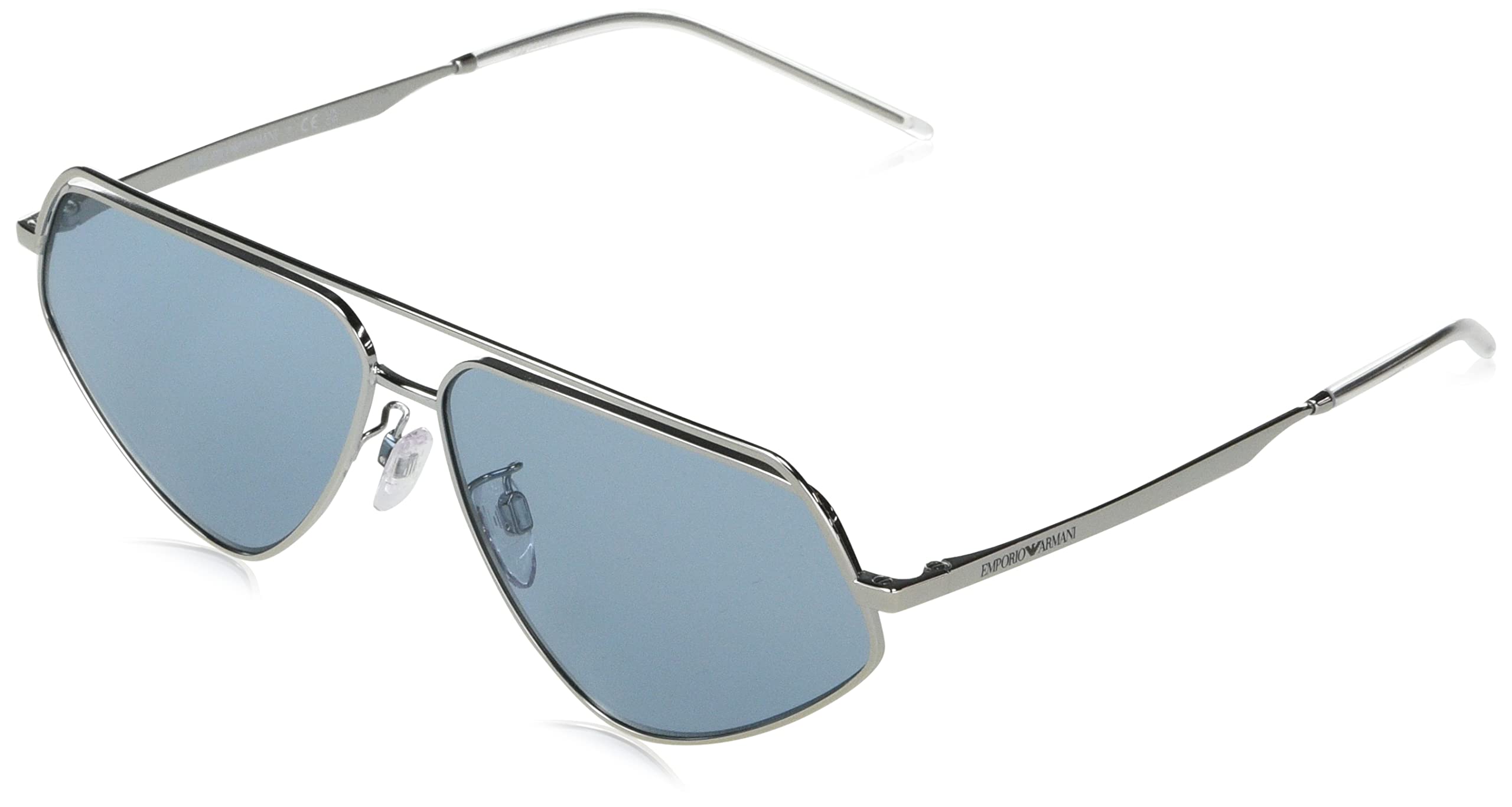 

Сонцезахисні окуляри EA2126 Blue Lens 61 [Emporio Armani] Silver/Light