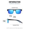 Outdoors Colorful Lenses Nearsighted Sunglasses With Diopters Anti-Glare Driving Prescription Sun Glasses Power 0 -0.5 To -6.0