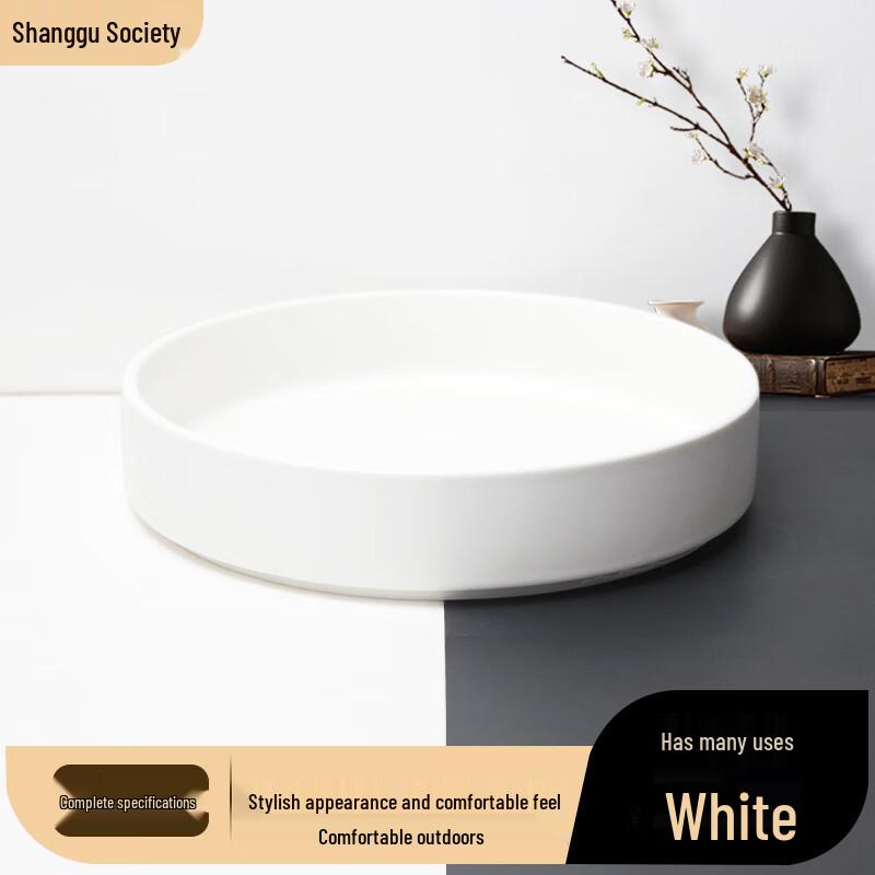 Nordic Style Stackable Matte Ceramic Plate