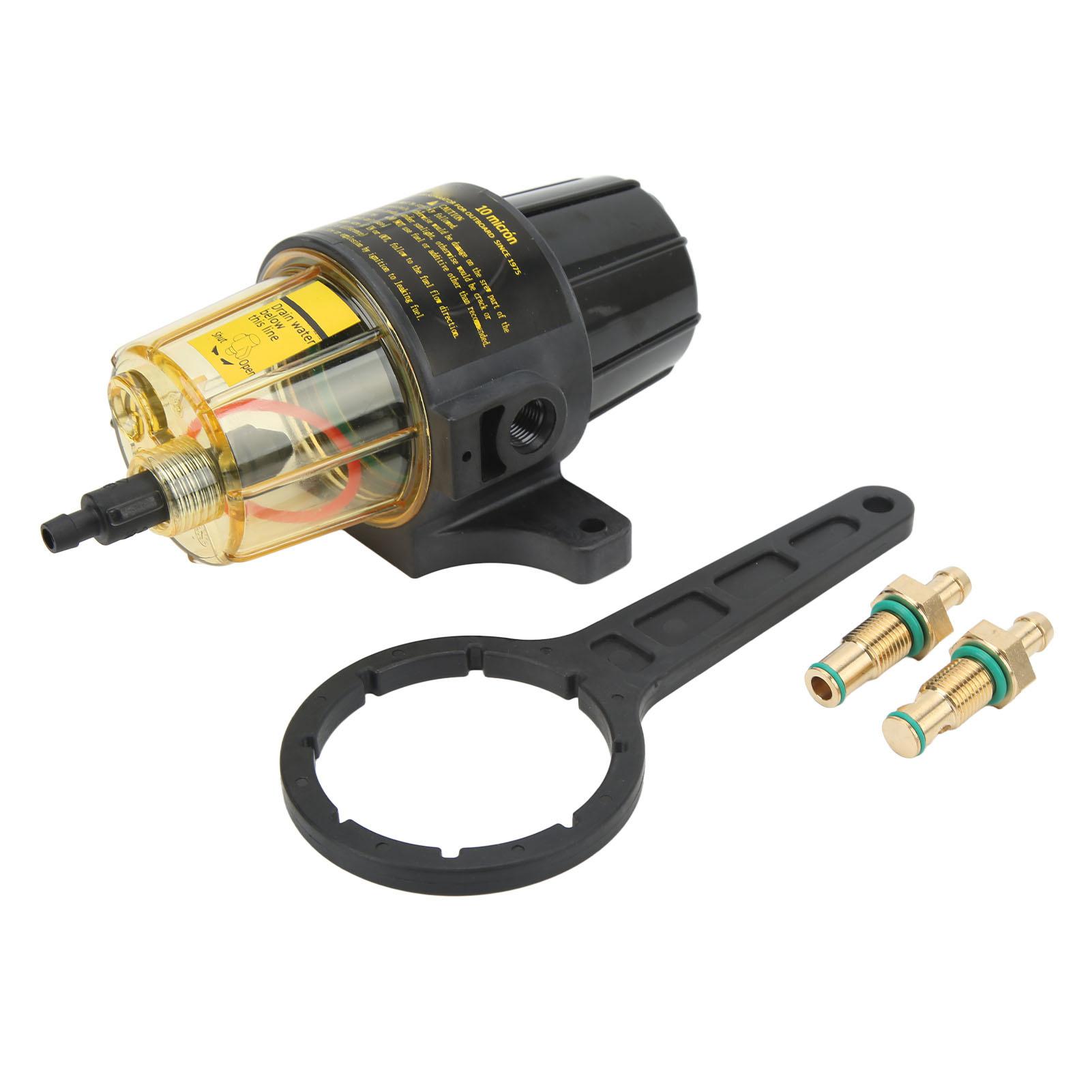 

Fuel Water Separator Assembly Oil Water Separator Replacement Fuel Filter for Outboard Engine UF 10K