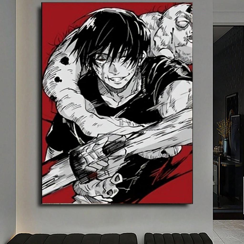 Frameless Anime Assassin Canvas Art Poster - Perfect Gift for Fans