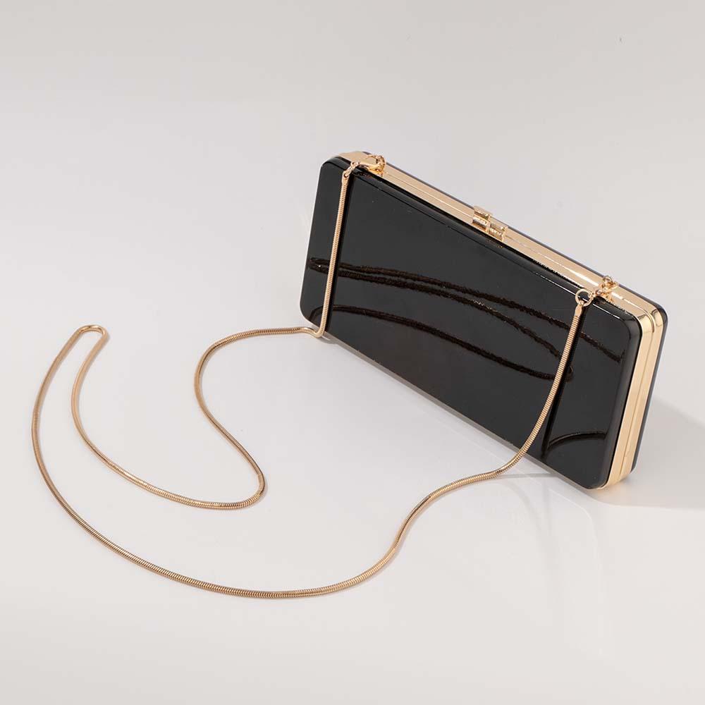 Hardware Clip Styling Bag Shoulder Crossbody Fashion Personality Celebrity Dinner