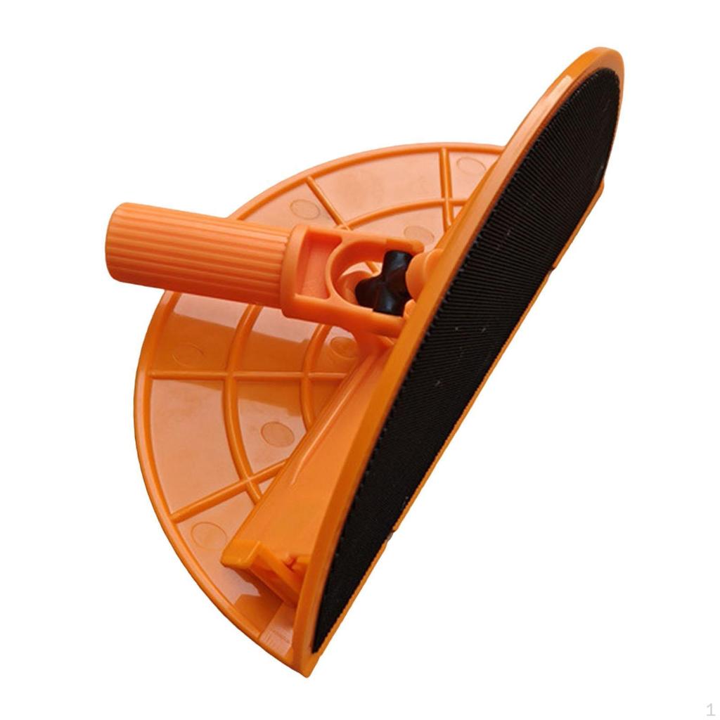 Sandpaper Holder,Semi Circular Drywall Corner Sander,Putty Polishing Tool Right Angle Grinding