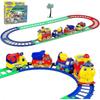 Car Track Toy, Toddler Train Set, Include 8 Tracks 4 Cars And A Tree, Toddler Toys, Gift For Boys Girls 25-26s