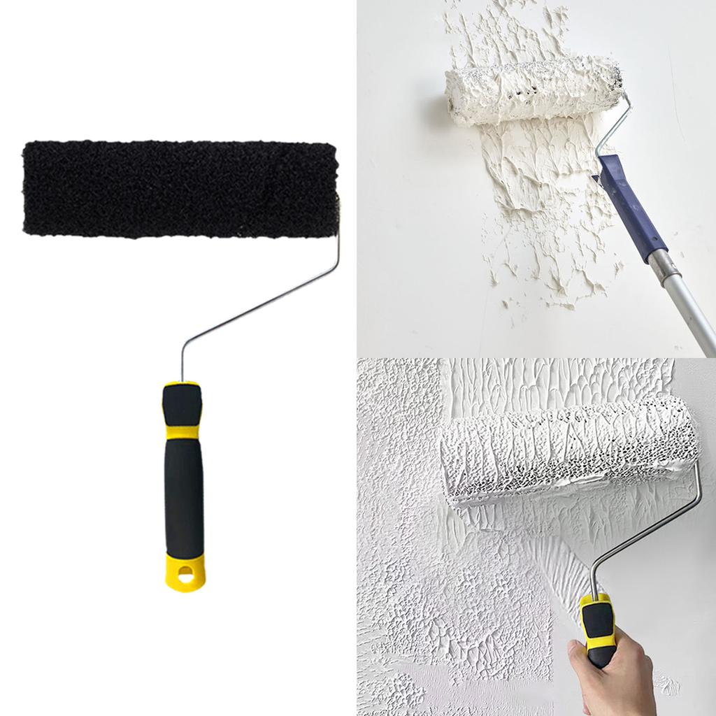 Convenient Wall Roller Ergonomic Wall Brush Efficient & Easy to Use Versatile Tool Durable Wall Brush for Plastering