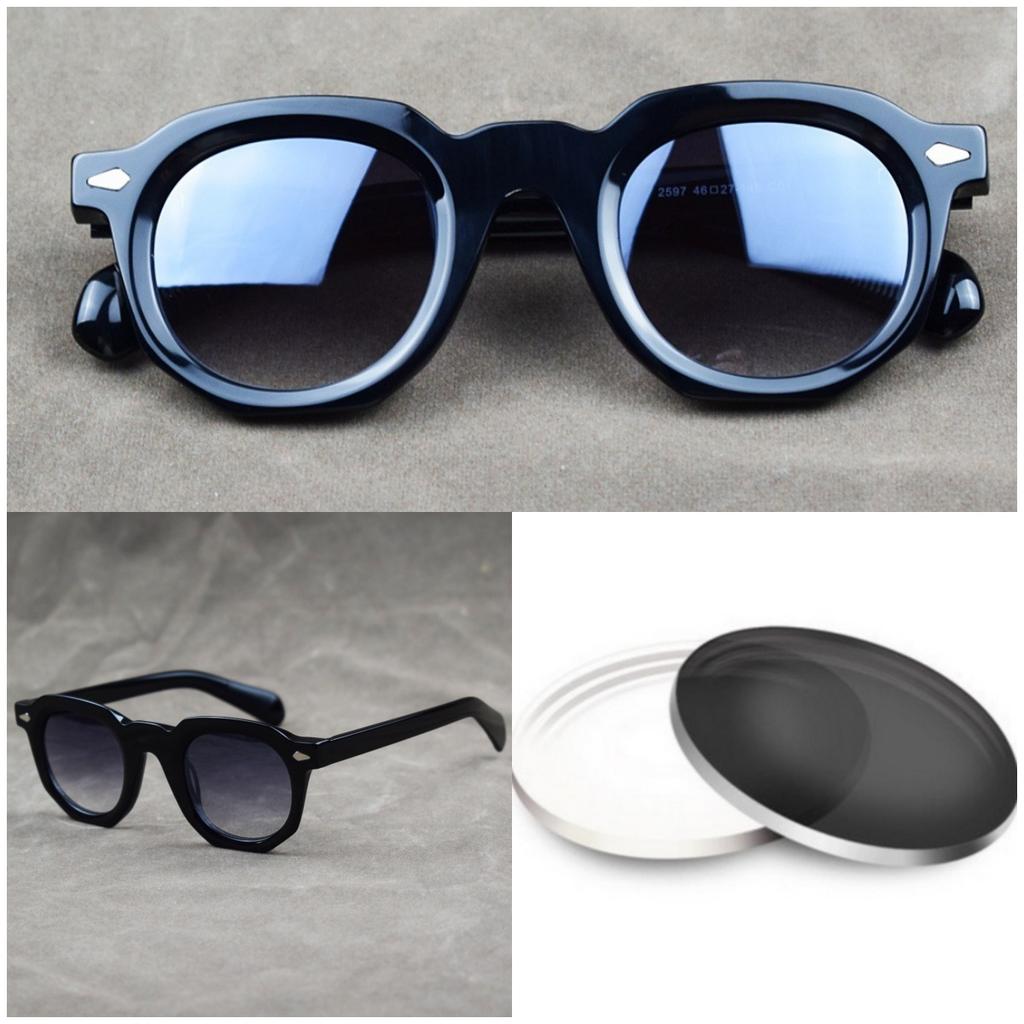 Trend  Prescription Sunglasses Handmade Acetate Myopia Polarized Sun Glasses Optical Shade for Women