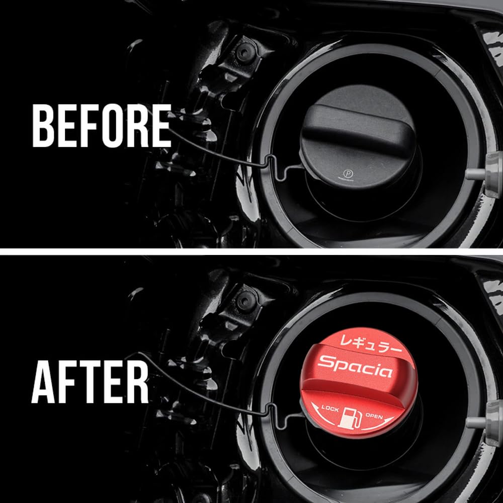 XIKER Hliníkový kryt palivové nádrže pro Suzuki Spacia a stylová zakázková náhrada běžného specifikovaného víčka/paliva MK32S, MK42S, MK53S, MK54S, MK94S,