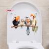 S-1Pc Funny Bird Wall Stickers Bedroom Kids Room Background Decoration Home Decor Self-adhesive Removable Art
