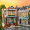 Mini Happy Manor DIY Western-Style House Assembly - Children's Toy & Gift for Girlfriend