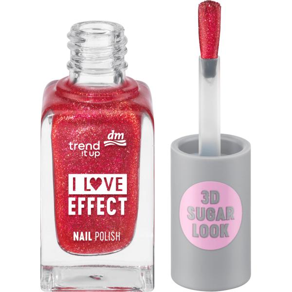 

Лак для нігтів Trend It Up Trend It Up 020 червоний блискітки 8 мл