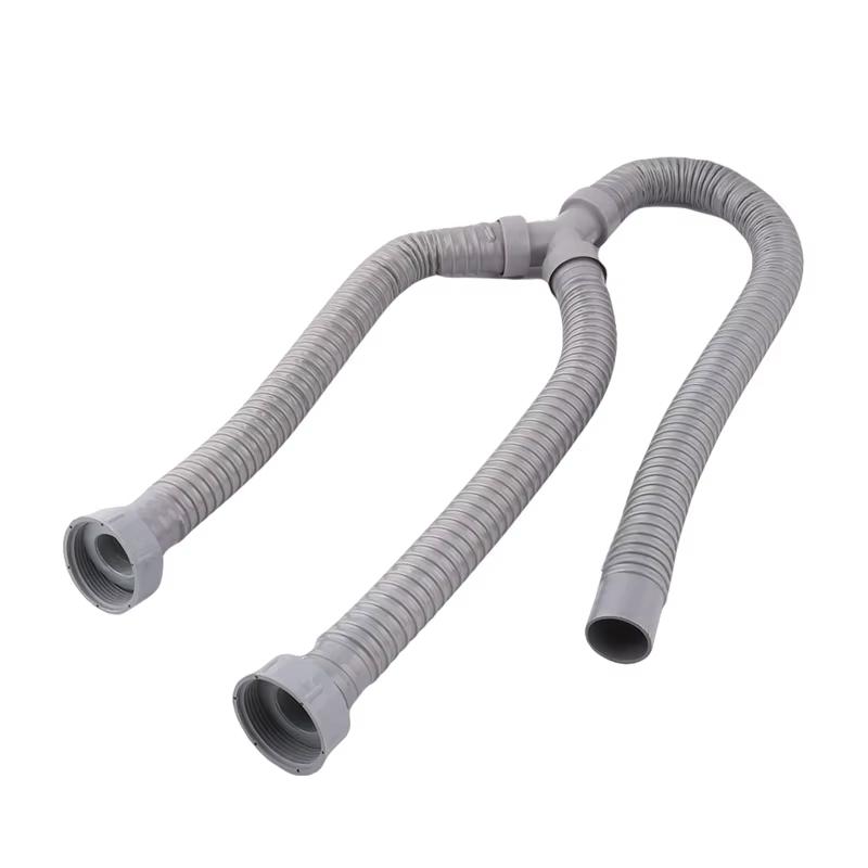 

Promotion! 3.3Ft Washing Machine PVC Y Shaped Drain Discharge Hose Washer Pipe Connector