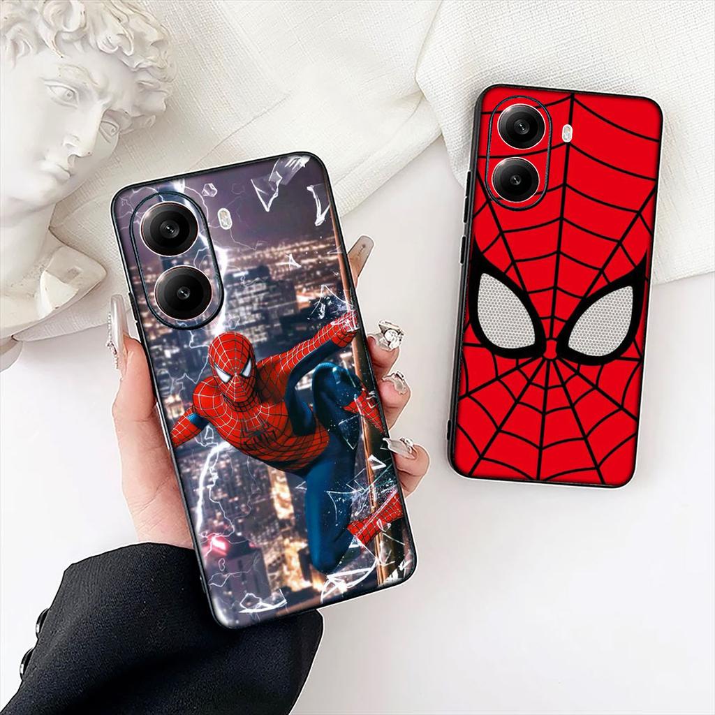 Spider Man Marvels Superhero SpiderMan Phone Case for Xiaomi Redmi Note 12 11 10 A3 Pro 10A 10C 12C Note12 5G Cover Casing