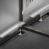 Rectangular Floor Drain Water Barrier Function Avoid Clogging Stainless Steel Shower Linear Drain for Kitchen Hotel