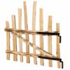 Arched Garden Gate 100 X 90 Cm Impregnated Hazel Wood Natural