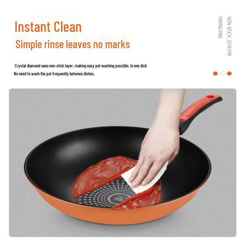Wutuo 316 Stainless Steel Non-Stick Wok