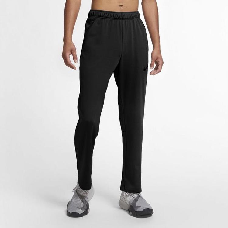 Nike Dri-Fit Fleece Training Pants Men Bottoms Black CU4950-010