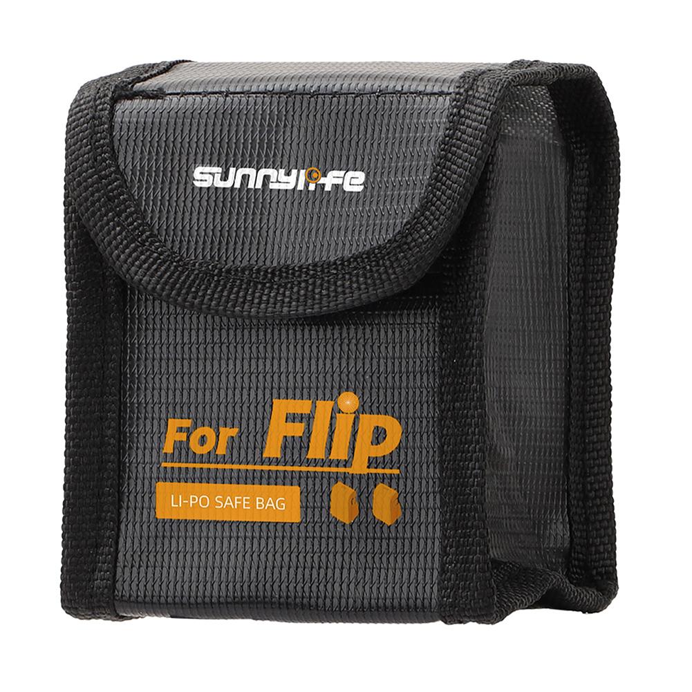 Battery Explosion-proof Bag Battery Safe Bag Battery Portable Carrying Case for DJI Flip Battery Accessories