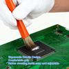 Anti-static Cleaning Brush Double Head Horse Hair Brush Steel Wire Brush  Electronic Maintenance
