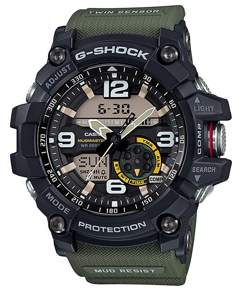 

Casio Men s Stainless Steel 200M Water Resistant Digital Shock Resistant Quartz Watch GG-1000-1A3 чорний