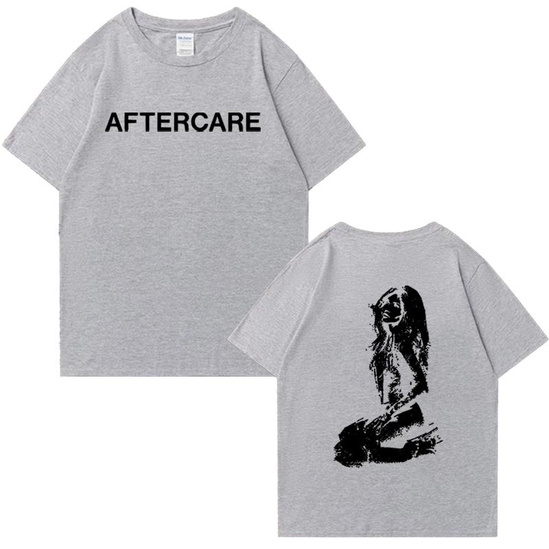 Hot Sale 2025 Nessa Barrett Merch Unisex Oversized T-Shirt Aftercare Album New Short Sleeve 100% Cotton Summer Men Women Tops