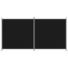 VidaXL Cloison de Séparation 2 Panneaux Séparateur de Pièce Pliable Diviseur Écran d'Intimité Paravent Décoration Salon Noir 350277