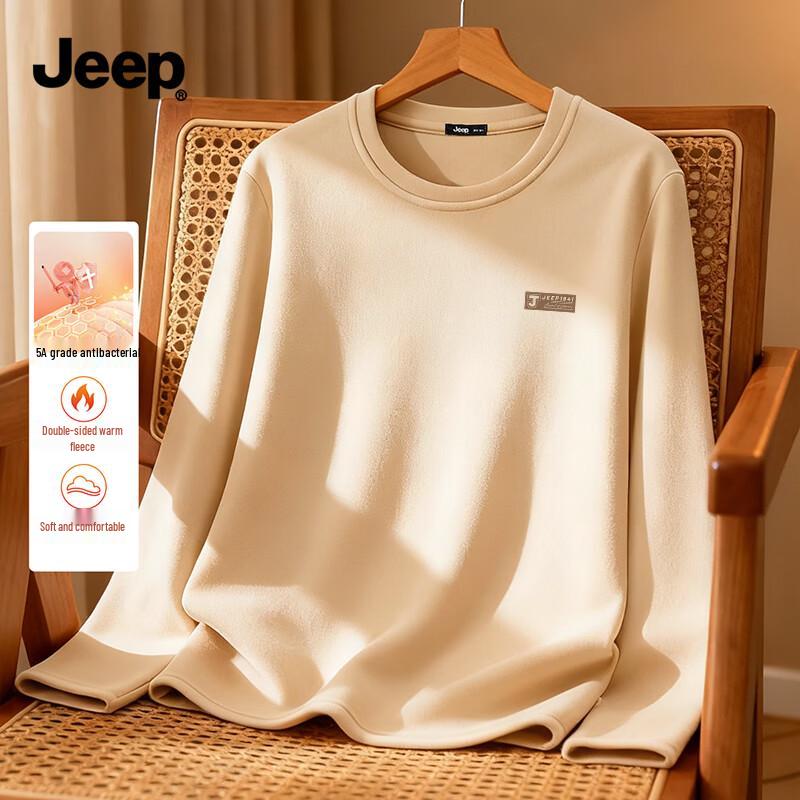 JEEP Men s Long Sleeve Round Neck T-Shirt XL